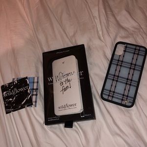 Wildflower iPhone X case